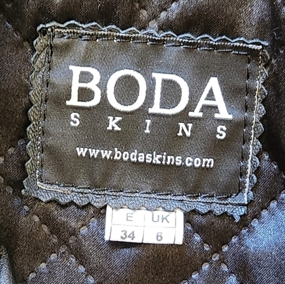 BODA SKINS KAY MICHAELS LEATHER JACKET 2 - Picture 8 of 16